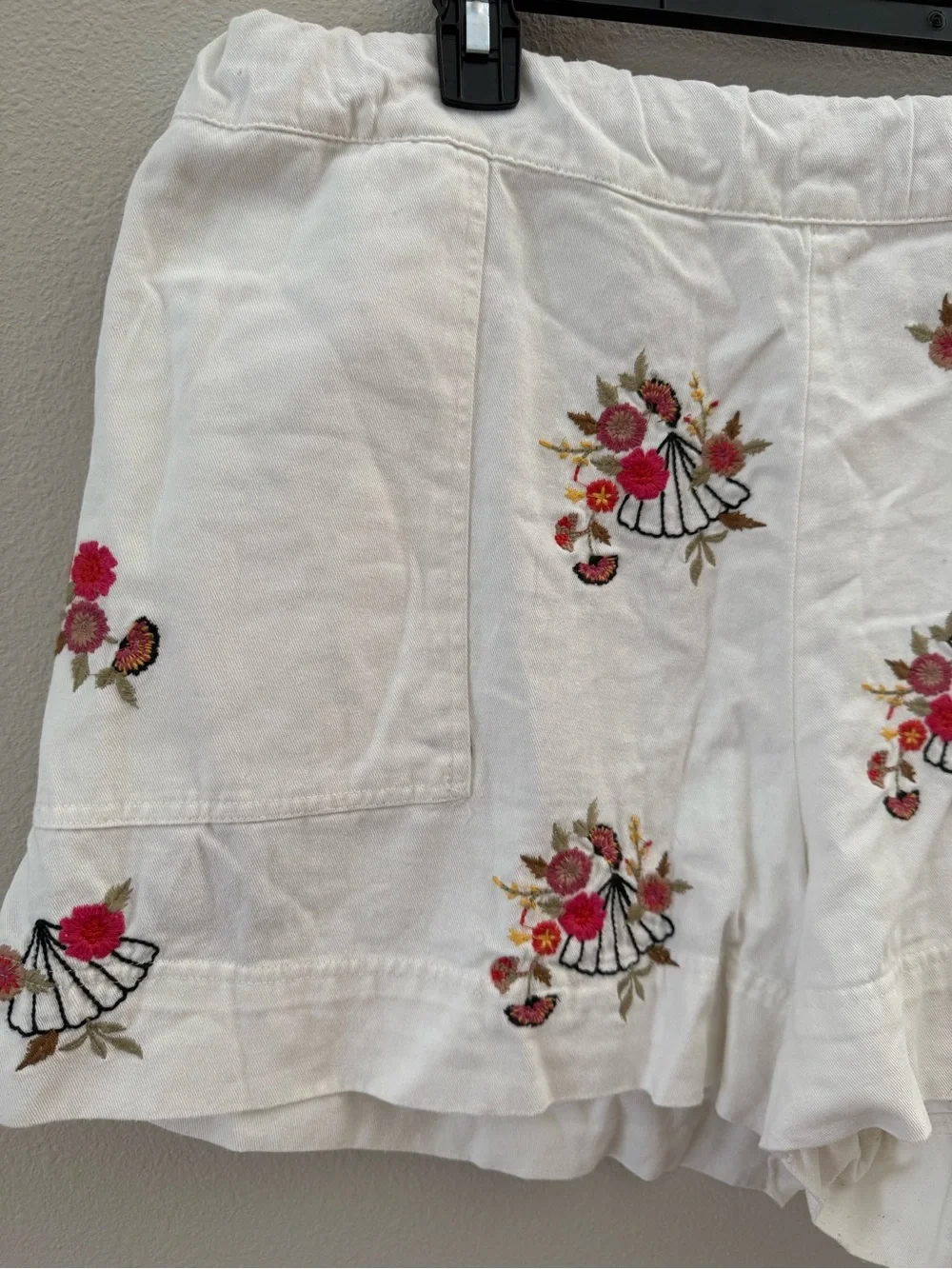 Free People Strada Embroidered Two-Piece Tank & Short Set XL - Picture 10 of 13